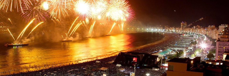 Reveillon Rio Fireworks