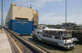The Pacific Queen on the Panama Canal