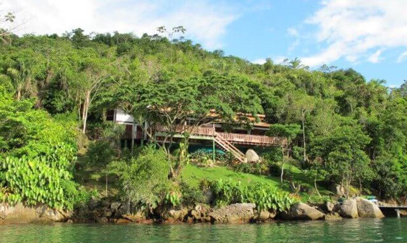 Casa Cairucu from the sea