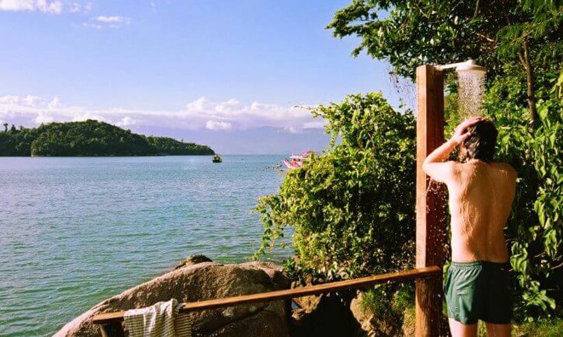 Outdoor shower 
