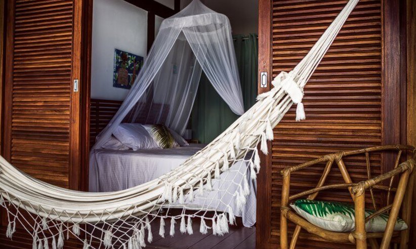 Relax in a hammock