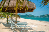The beautiful beach