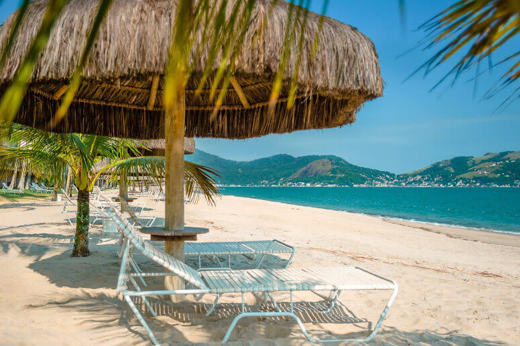 The beautiful beach