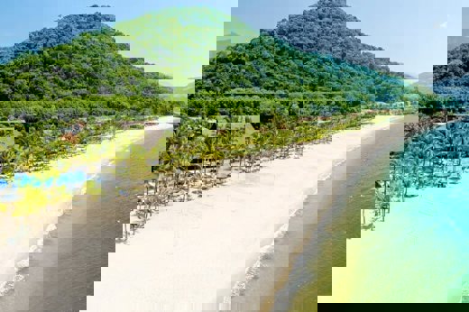 The glorious beach