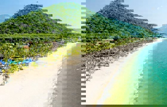 The glorious beach