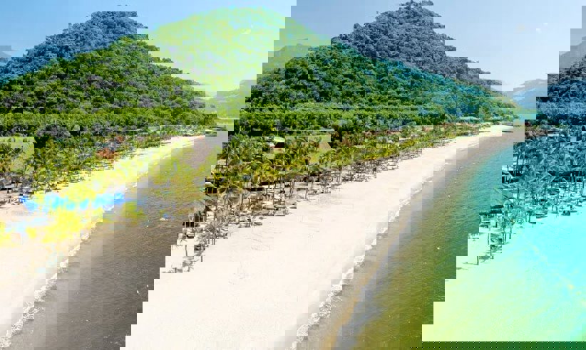 The glorious beach