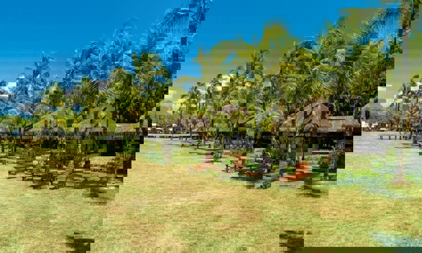 Well tended gardens