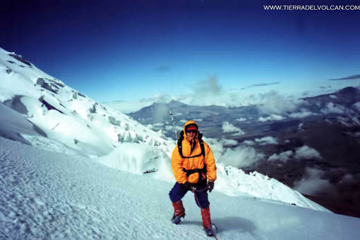 Climbing Cotopaxi