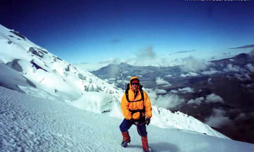 Climbing Cotopaxi