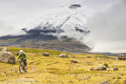 Biking in Cotopaxi