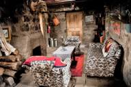 Like an Inca palace