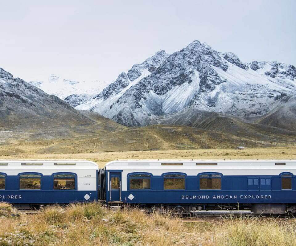 The Andean Explorer train