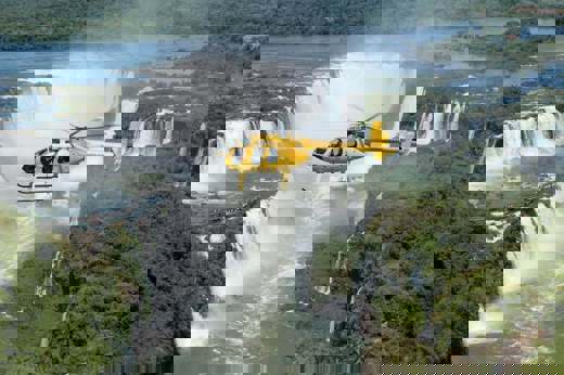 View the Falls by helicopter