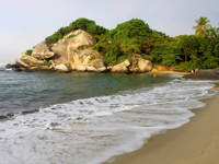 Plage Tayrona Colombie