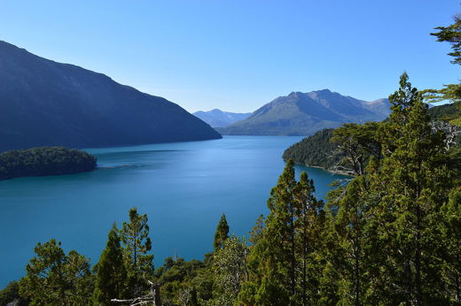 9048 Lake Mascardi, Waterfall & Glacier