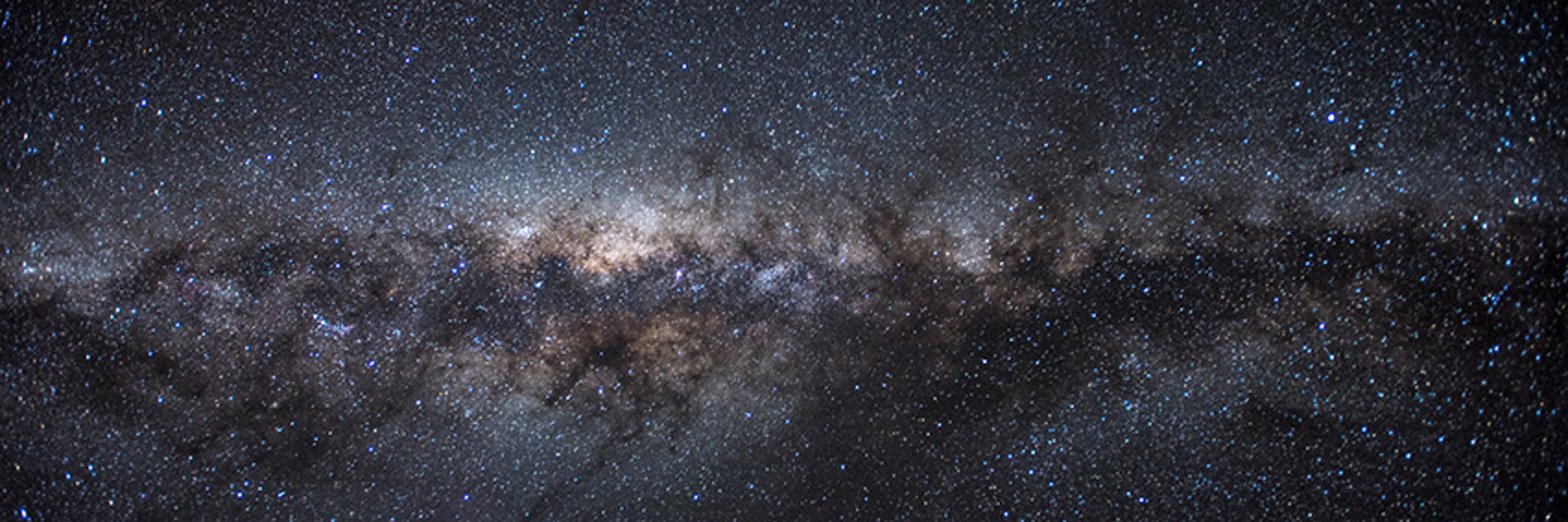 Dazzling view of the Milky Way in the clear night skies over Chile's Atacama Desert, ideal for stargazing. 