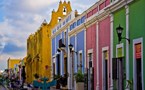 Rue colorée à Campeche 