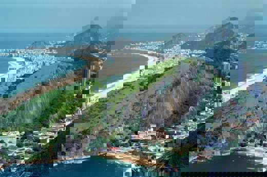 Rio Copacabana from Sugarloaf