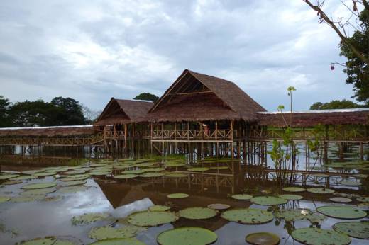 Lodge outside Tabatinga