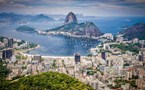 Rio de Janeiro Sugar Loaf aerial