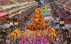 Samba Schools Parade at the Sambadrome - All-Night