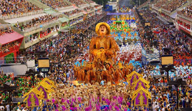 Samba Schools Parade at the Sambadrome - All-Night