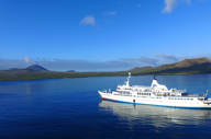 Galapagos Legend sailing in the Galapagos Islands