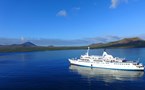 Galapagos Legend sailing in the Galapagos Islands