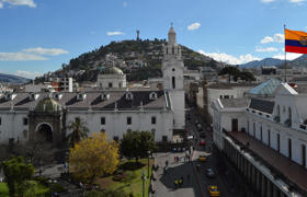 Centre colonial de Quito Equateur