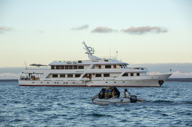 The luxury yacht Passion