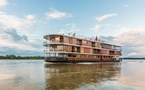 The Manatee Amazon Explorer sailing on the Napo River