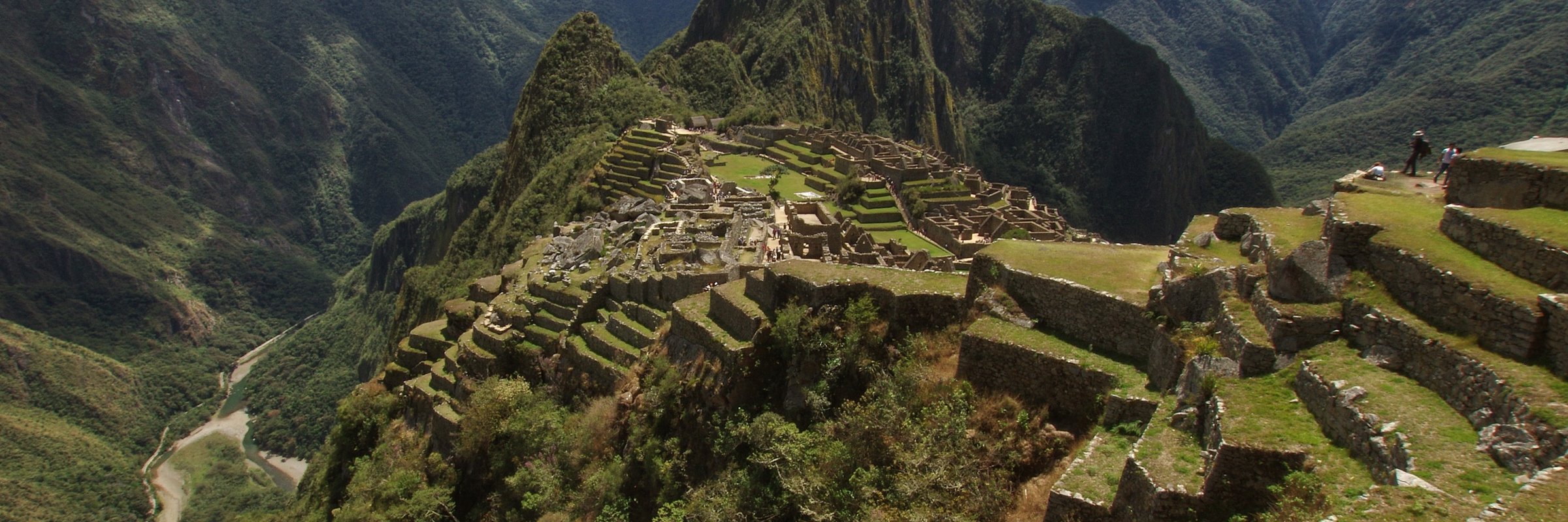 The iconic ruins of Machu Picchu sit high in the Andes, steeped in Inca heritage. 