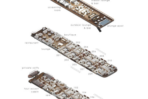 AQUA NERA Deck Plan