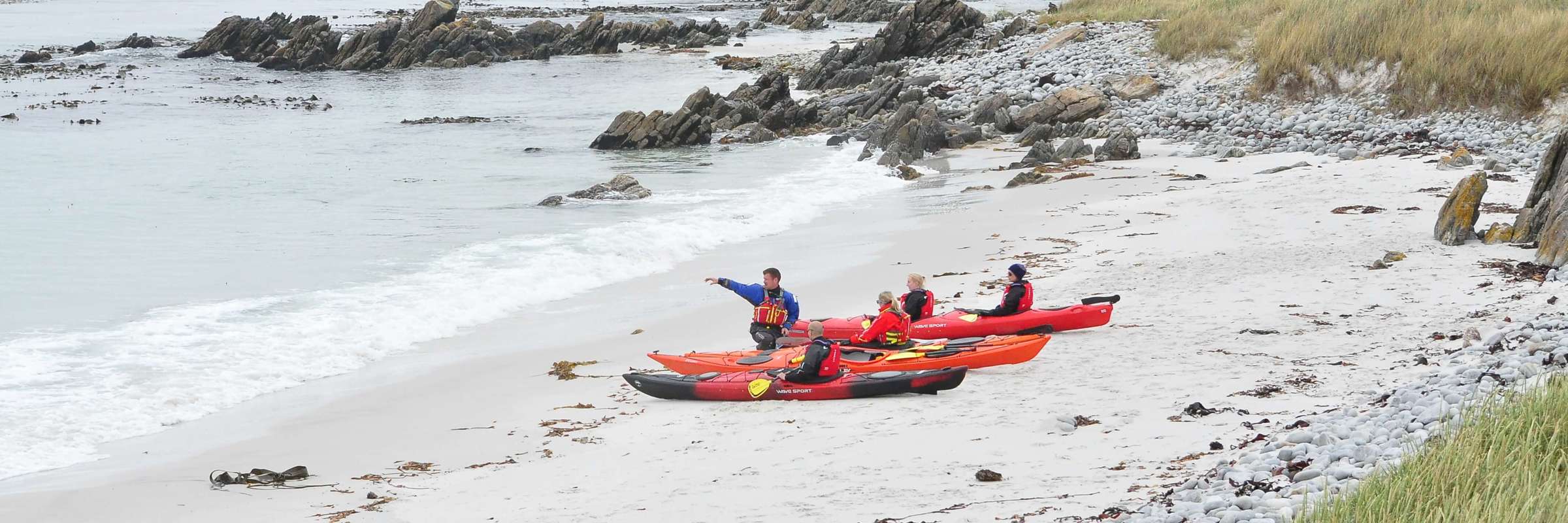 Kayaking in the Falkland Islands