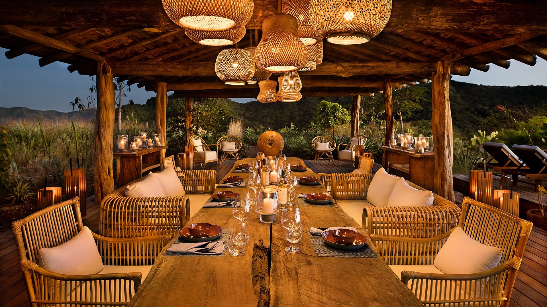 Dinner At Sunset Min