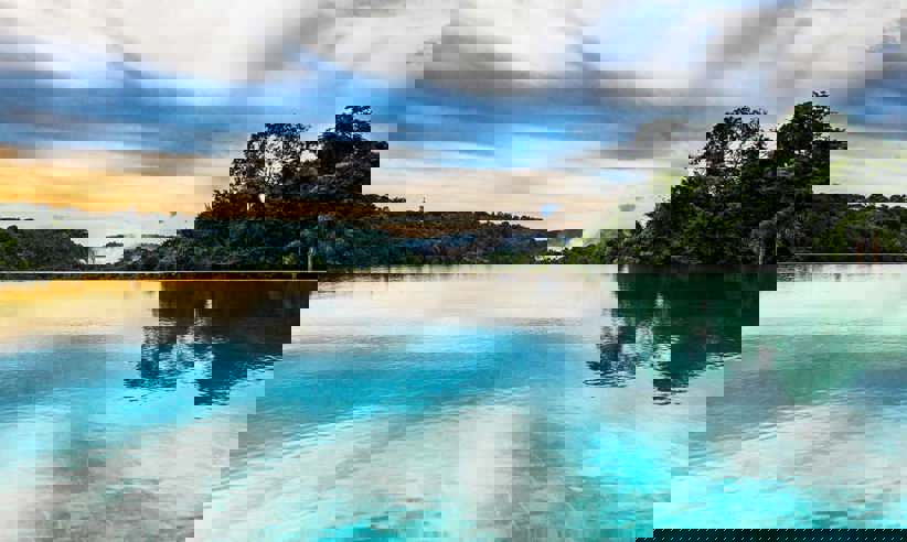 Relax in the amazing infinity pool