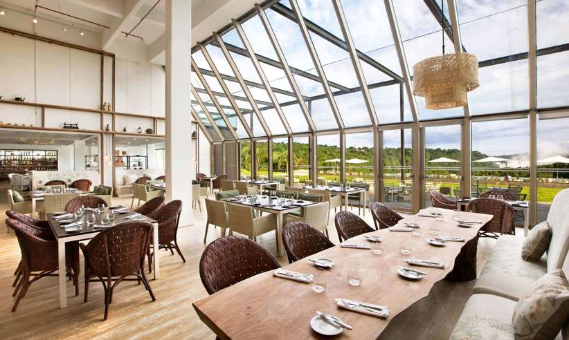 Stunning views from the restaurant 