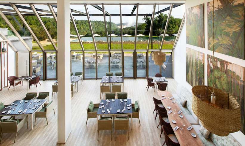 Amazing views from the restaurant