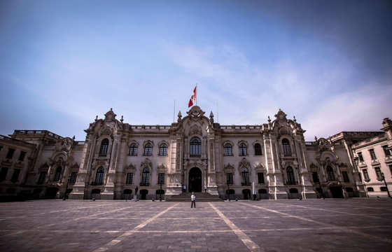 Lima's grand Government Palace anchors the Plaza de Armas with colonial elegance and national pride. 