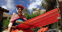 Admire the incredible weaving skills of the local people