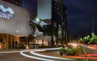 View From The Front Of The Hotel