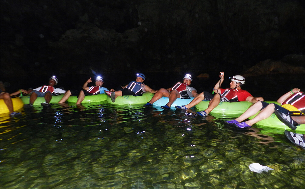 Cave Tubing