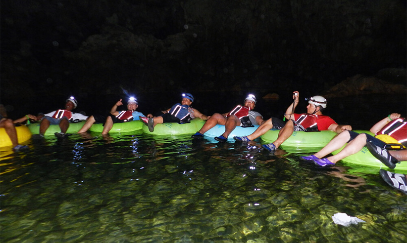 Cave Tubing