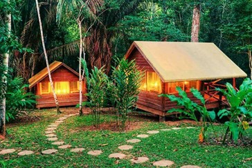 Belize Camp Casitas Budget Accommodations Exterior Chaa Creek Resort