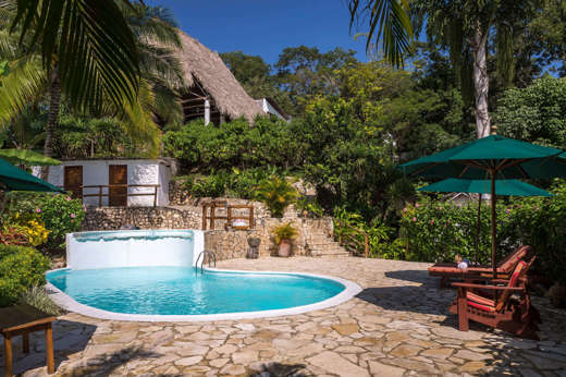 The swimming pool