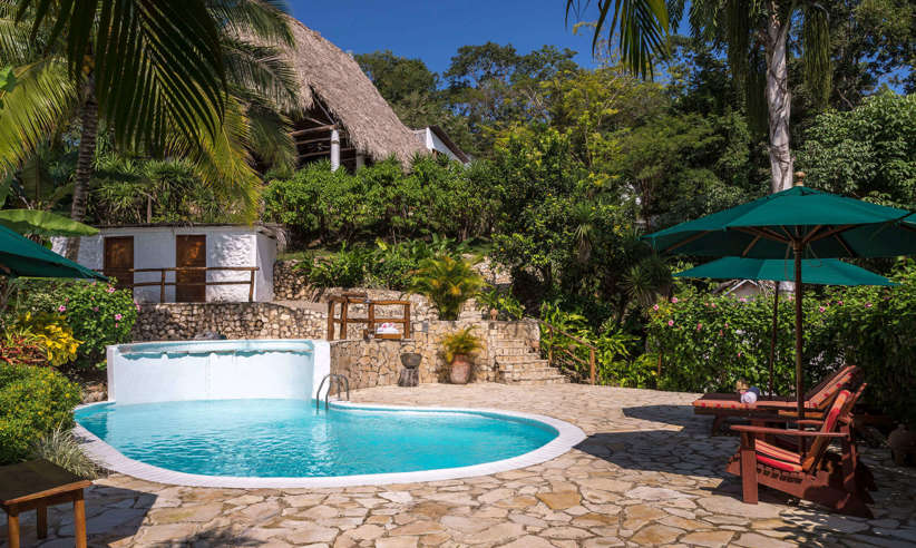 The swimming pool