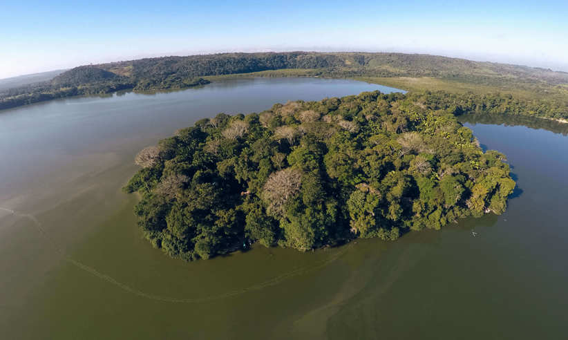View of the island 