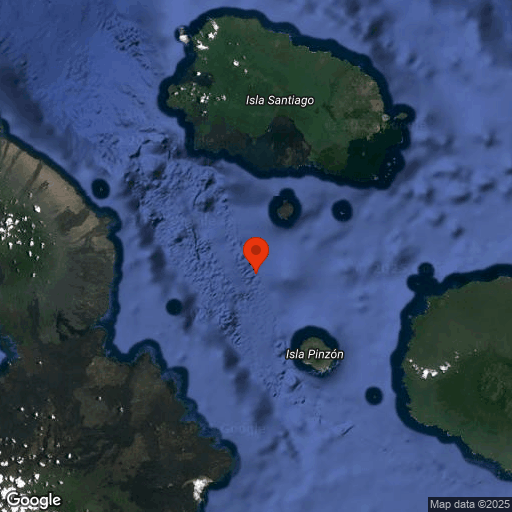 Map of Galapagos Islands