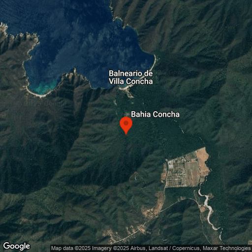 Map of Ecohabs Lodge, Tayrona National Park
