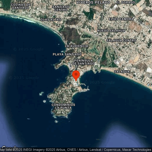 Map of Las Hadas